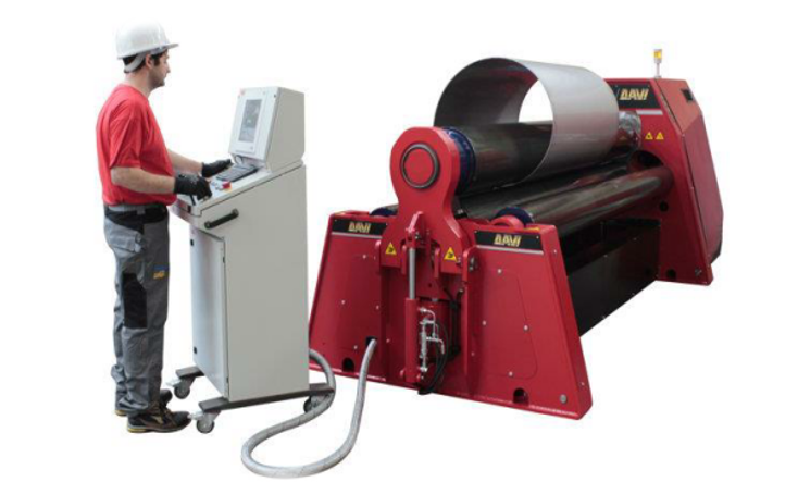Rouleuse de tôle quatre rouleaux CNC DAVI MCB E30