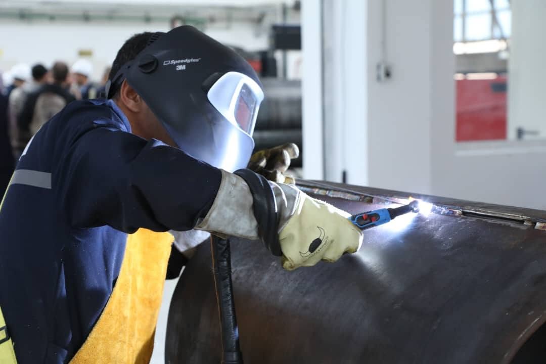 Technicien en soudure à la Plateforme Technologique SMRIS
